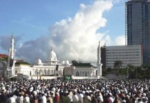 Pemko Batam Siapkan 1.020 Titik Salat Idulfitri 1447 H se Kota Batam shalat idul fitri di lapangan engku putri batam