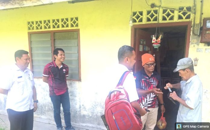 Dinsos Bintan Sambangi Rumah Lim Keng, Usul Tinggal Dengan Anak Namun Ditolak