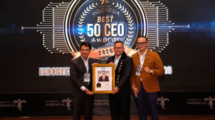 Dirut Pertamina Energy Terminal Bayu Prostiyono Raih Indonesia Best 50 CEO Awards 2026