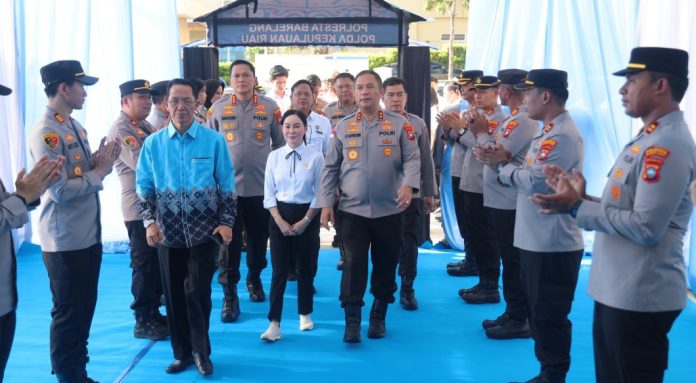 Kapolda Kepri Resmikan Rusun Hoegeng dan Fitness Gym A.S.93 di Polresta Barelang