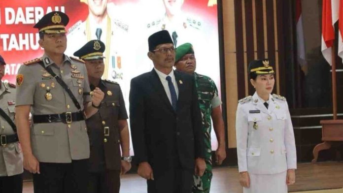 Ketua DPRD Kota Batam, Haji Muhammad Kamaluddin, dan Wakil Ketua I DPRD Kota Batam Haji Aweng Kurniawan dari Fraksi Partai Gerindra, menghadiri undangan Wali