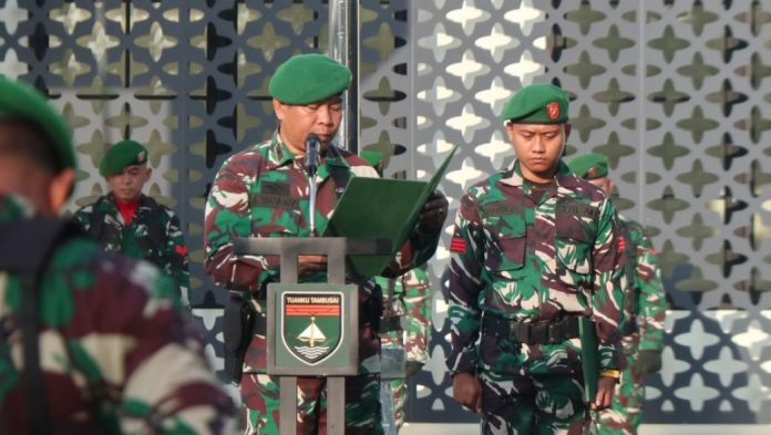 Kodim 0316 Batam Gelar Upacara Bendera, Perkuat Patriotisme Prajurit