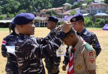 Lanal Tarempa Buka Persami KKRI 2026, Cetak Generasi Muda Tangguh dan Nasionalis