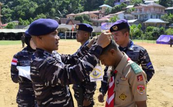 Lanal Tarempa Buka Persami KKRI 2026, Cetak Generasi Muda Tangguh dan Nasionalis