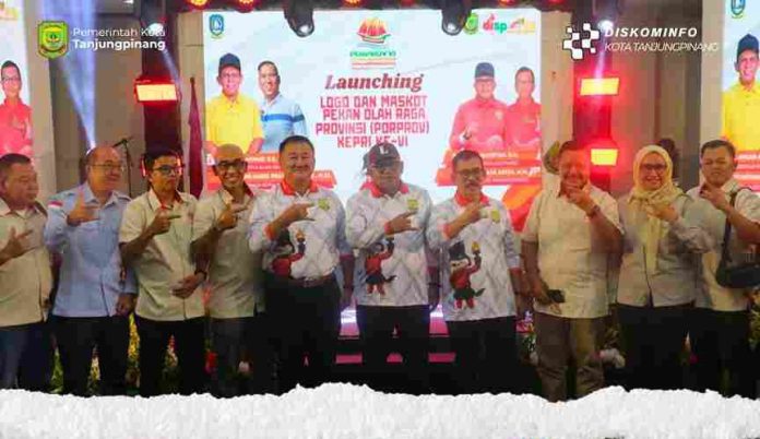 Logo maskot Porprov Kepri 2026 maskot Porprov Kepri 2026