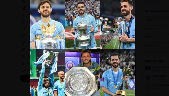 Misi Terakhir Bernardo Silva Sebelum Resmi Tinggalkan Manchester City
