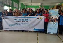 PLN Tanjunguban dan PWI Bintan Gelar GOES TO SCHOOL di SMK Negeri 1 Bintan Utara PLN Tanjunguban dan PWI Bintan