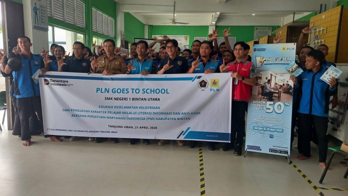 PLN Tanjunguban dan PWI Bintan