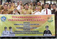 Pemkab Bintan-Kejari Perkuat Sinergi, Teken PKS Penanganan Hukum DATUN Pemkab Bintan-Kejari Perkuat Sinergi, Teken PKS Penanganan Hukum DATUN