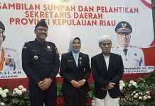 Perempuan Pertama Pimpin Birokrasi Kepri, Misni Resmi Dilantik Jadi Sekda Perempuan Pertama Pimpin Birokrasi Kepri, Misni Resmi Dilantik Jadi Sekda