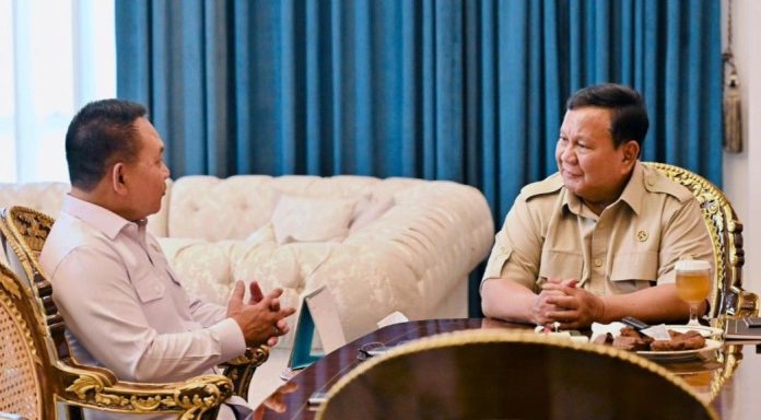 Presiden Prabowo Lantik Dudung Abdurachman sebagai Kepala Staf Kepresidenan