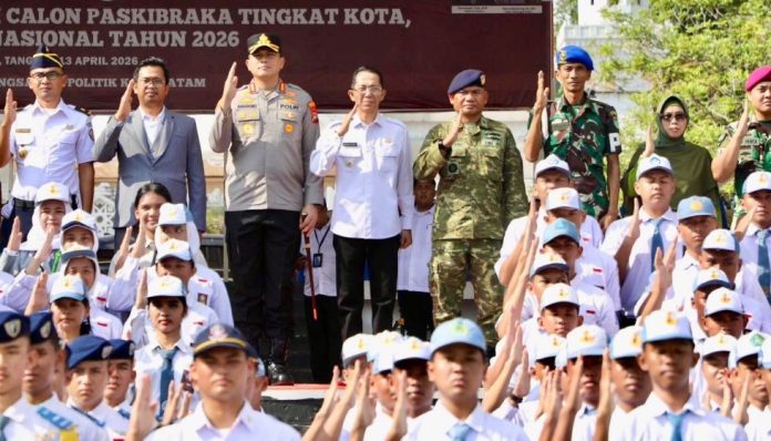 Seleksi Paskibraka Batam 2026 Diikuti 712 Peserta, Wali Kota Tekankan Transparansi