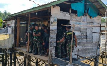 TNI Renovasi Rumah Warga di Piasan Kecil, Wujud Nyata TMMD ke-128 Anambas