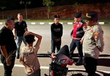 Polsek Bukit Bestari Gelar KRYD Antisipasi Balap Liar di Tanjungpinang