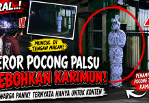 Teror Pocong Palsu Hebohkan Karimun, Polisi Ungkap Pelaku Hanya Bikin Konten