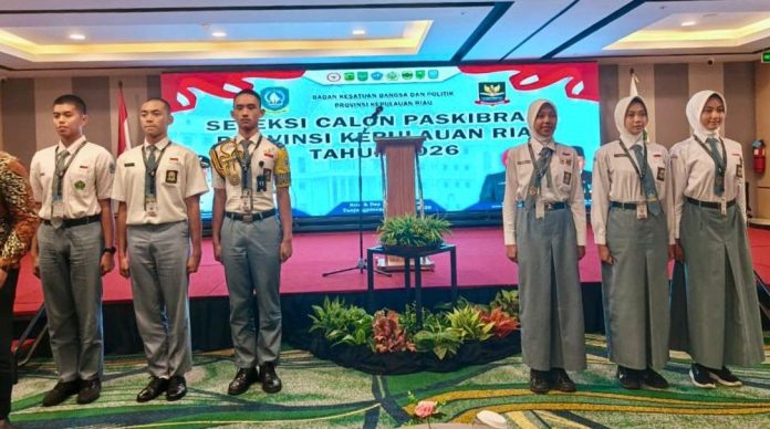 Amsakar Doakan Siswa Bagas dan Ridho Lolos Seleksi Paskibraka Kepri 2026 Tingkat Nasional