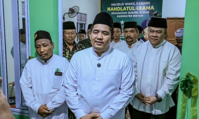 Bupati Bintan, Roby Kurniawan, dengan penuh syukur