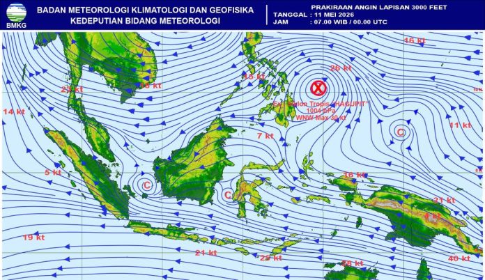 Citra Satelite Himawari 10 Maret 2026 2 Citra Satelite Himawari 10 Meit 2026 2