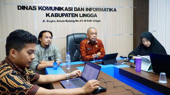 Diskominfo Lingga Dorong Digitalisasi Desa Lewat Sosialisasi Pengelolaan Website Desa