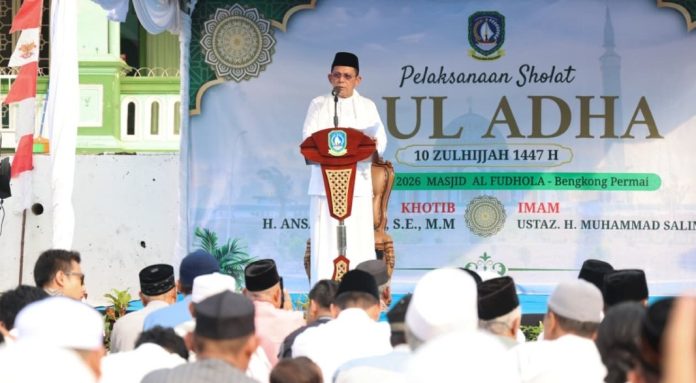 Gubernur Ansar Jadi Khatib Salat Iduladha 2026 di Bengkong Permai Batam