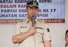 Ketua DPD Gerindra Kepri Iman Sutiawan: Bu Li Claudia Tidak ada Niat Merendahkan Siapapun Ketua DPD Gerindra Kepri Iman Sutiawan