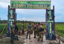 Jadi Percontohan, Pangkogabwilhan I Kunto Arief Tinjau Kompi Produksi Kodim Natuna Jadi Percontohan, Pangkogabwilhan I Kunto Arief Tinjau Kompi Produksi Kodim Natuna