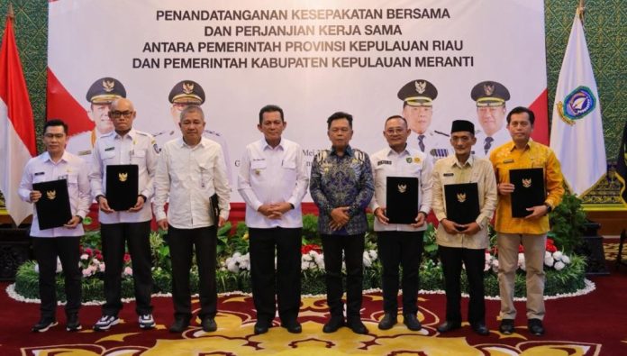Kepri dan Kabupaten Meranti Perkuat Kerja Sama Kapal Penumpang hingga Layanan Kesehatan