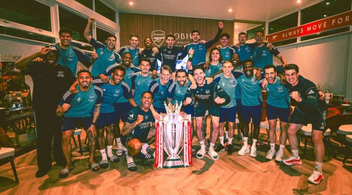 Klub sepak bola Arsenal Juara Liga Inggris