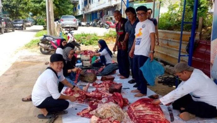 Komunitas Jurnalis Potong Hewan Kurban, Tebar Semangat Berbagi di Hari Raya Iduladha