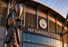 Manchester City Siapkan Tribun Khusus Pep Guardiola di Etihad Stadium Manchester City berencana mengganti Pep Guardiola Stadion
