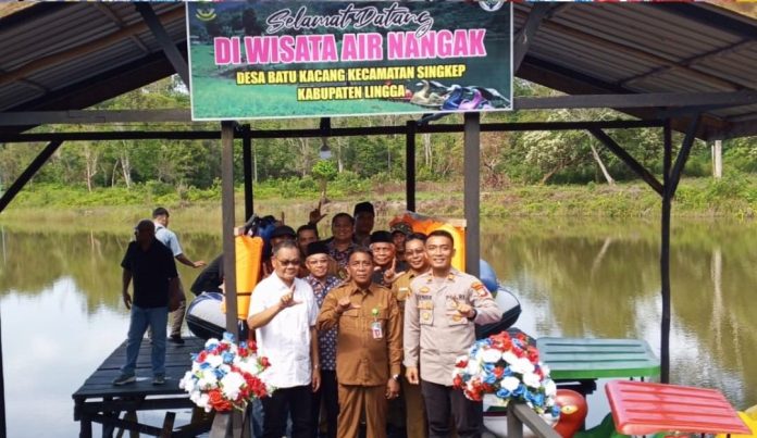 Objek wisata Air Nangak di Desa Batu Kacang, Kecamatan Singkep, Kabupaten Lingga peresmian objek wisata Air Nangak di Desa Batu Kacang, Kecamatan Singkep, Kabupaten Lingga