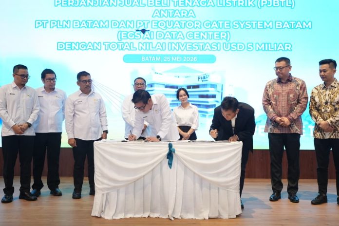 PLN Batam dan Equator Gate System Bangun Ekosistem Digital melalui Data Center AI di Batam PLN Batam dan Equator Gate System Bangun Ekosistem Digital melalui Data Center AI di Batam