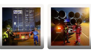 Patroli Malam Satlantas Polresta Barelang Tindak Truk Trailer Tanpa Lampu Rem Patroli Malam Satlantas Polresta Barelang Tindak Truk Trailer Tanpa Lampu Rem