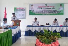 Perkuat Sinergi, Bupati Pasaman Welly Suhery Luncurkan Inovasi SIPAKAT pada Forum Camat di Dua Koto Pemerintah Kabupaten Pasaman menggelar Forum Camat se-Kabupaten Pasaman yang dirangkaikan dengan peluncuran (launching) inovasi SIPAKAT