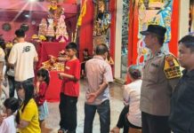 Polsek Lubuk Baja Kawal Perayaan Dewi Bahari Mazu di Vihara Dewi Batam Polsek Lubuk Baja Kawal Perayaan Dewi Bahari Mazu di Vihara Dewi Batam