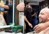 Raffi Ahmad Botak Plontos Usai Tahallul di Haji 2026, Selipkan Doa Agar Dosa Digugurkan Potret Raffi Ahmad mencukur