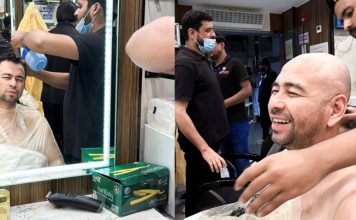 Raffi Ahmad Botak Plontos Usai Tahallul di Haji 2026, Selipkan Doa Agar Dosa Digugurkan Potret Raffi Ahmad mencukur