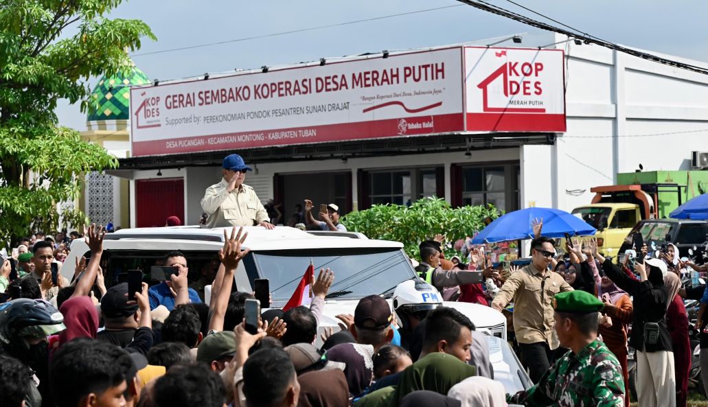 Presiden Prabowo Yakin Koperasi Merah Putih Jadi Motor Baru Ekonomi Desa Presiden Prabowo Yakin Koperasi Merah Putih Jadi Motor Baru Ekonomi Desa