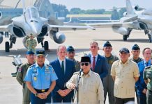 Presiden Prabowo Serahkan 11 Pesawat Militer, Radar hingga Senjata Rudal Presiden Republik Indonesia Prabowo Subianto dan Pesawat Tempur 2