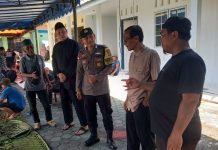 Lurah Suhadi dan LPM Turun Langsung Pantau Penyembelihan Kurban di Tanjunguban Timur