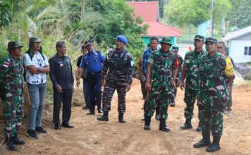 TMMD ke-128 di Anambas Dikebut, Kolonel Ruruh Sejati Sambut Tim WASEV Tinjau Proyek Strategis Tim WASEV (Pengawasan dan Evaluasi) TMMD