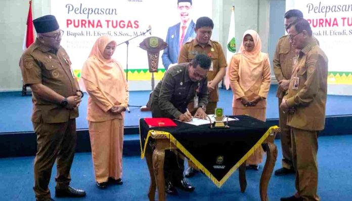 Wali Kota Lis Pimpin Sertijab Muhammad Yatim Jadi Plt Kadisnaker Tanjungpinang