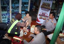 Sambut Hari Bhayangkara ke-80, Polres Anambas Bakti Kesehatan Gratis untuk Warga Tarempa Barat Tarempa Barat