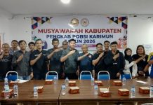 Hendy Terpilih Aklamasi Pimpin POBSI Karimun, Fokus Persiapan Atlet Menuju Porprov Kepri