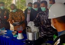Mako Lanal TBK Musnahkan 582 Pil Ekstasi dan 1 Kg Sabu
