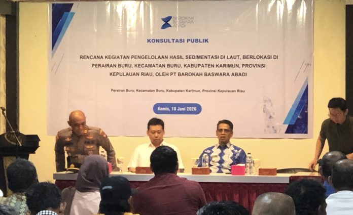 PT Barokah Baswara Abadi (BBA) bersiap memulihkan ekosistem pesisir Karimun