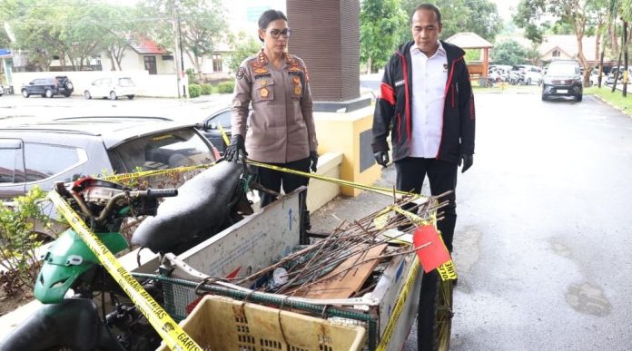 Polda Kepri ungkap pelaku rayap besi di batam