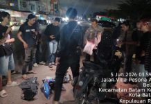 Respon Laporan 110, Personel Polsek Batam Kota Datangi TKP Dugaan Penganiayaan di Belian Polresta Barelang melalui personel piket Polsek