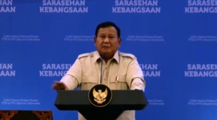Prabowo dan Sarasehan Prabowo dan Sarasehan