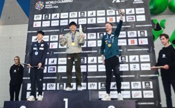 Cetak Sejarah, Putra Tri Ramadani Raih Emas Lead di World Climbing Series Praha 2026 Putra Tri Ramadani World Climbing Series Praha 2026